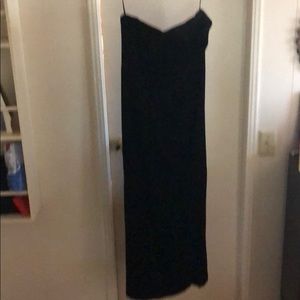 Black Velvet Gown by Kay Unger
